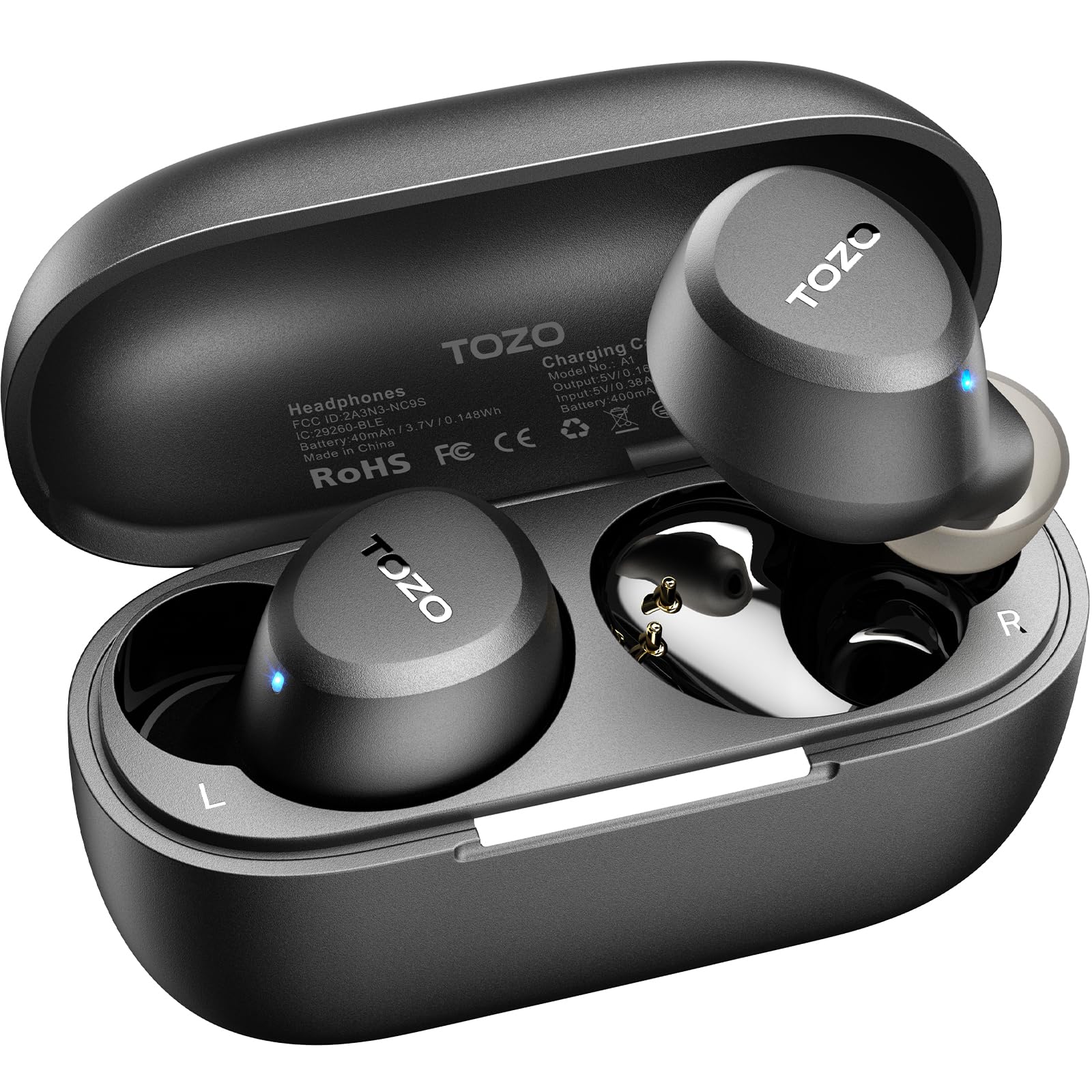 TOZO A1 Mini Wireless Earbuds Bluetooth 5.3 in Ear Light-Weight